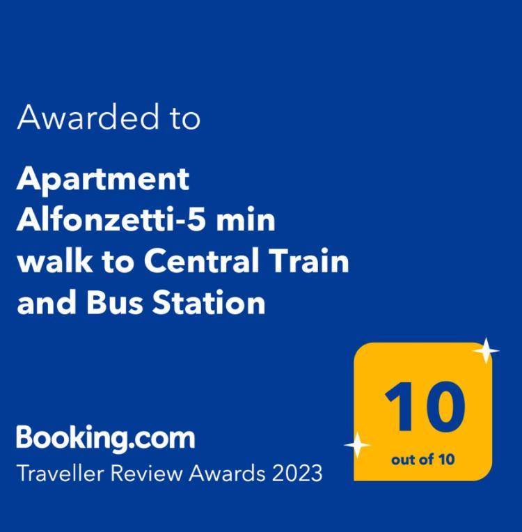 Apartment Alfonzetti-5 Min Walk To Central Train And Bus Station كاتانيا المظهر الخارجي الصورة